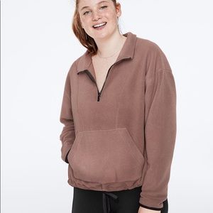 PINK Fleece Half Zip